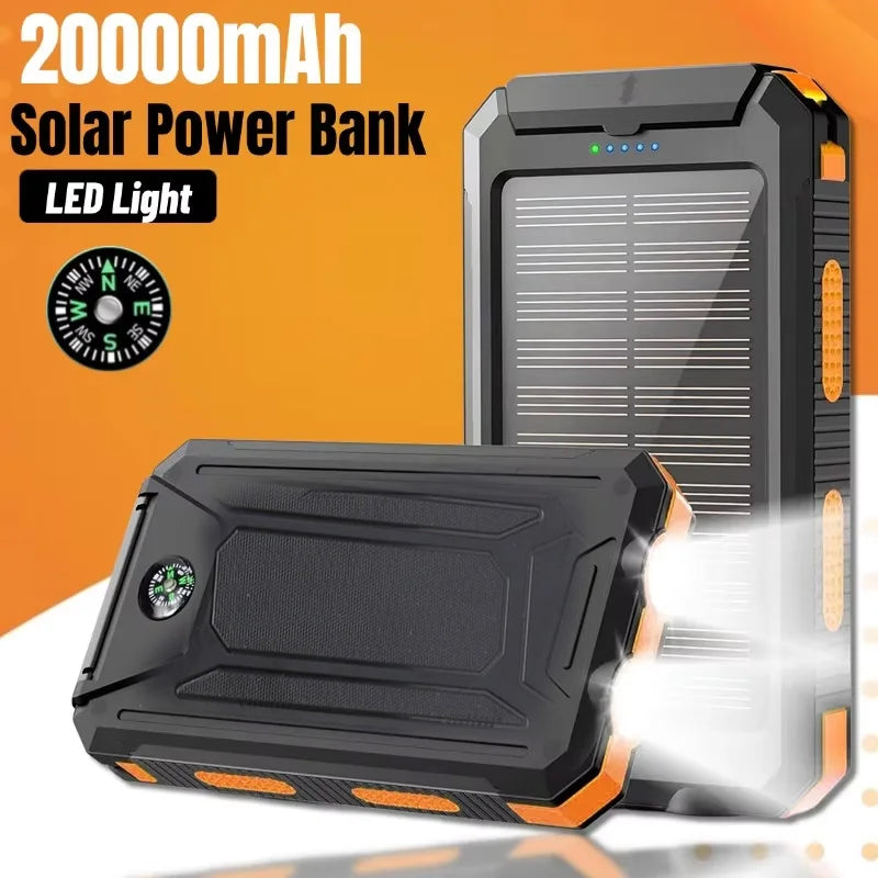 SolarCharge Pro 20,000mAh Power Bank