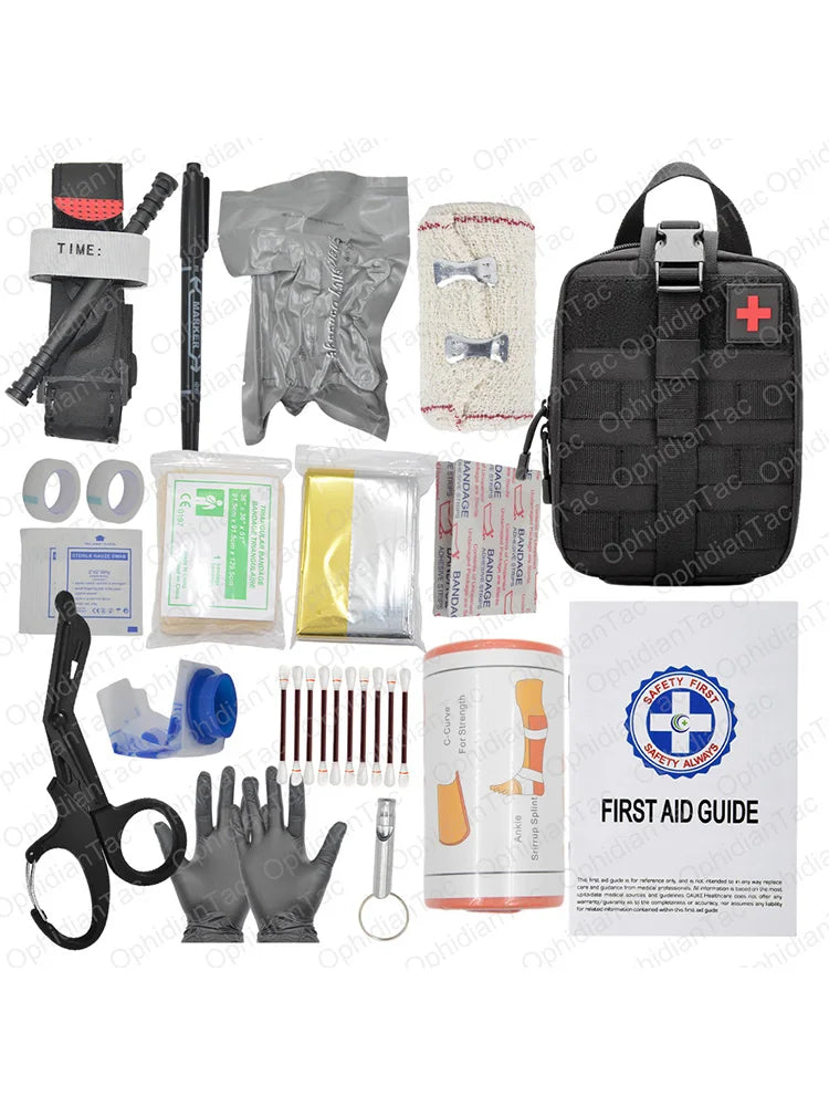 17-in-1 Tactical First Aid Kit