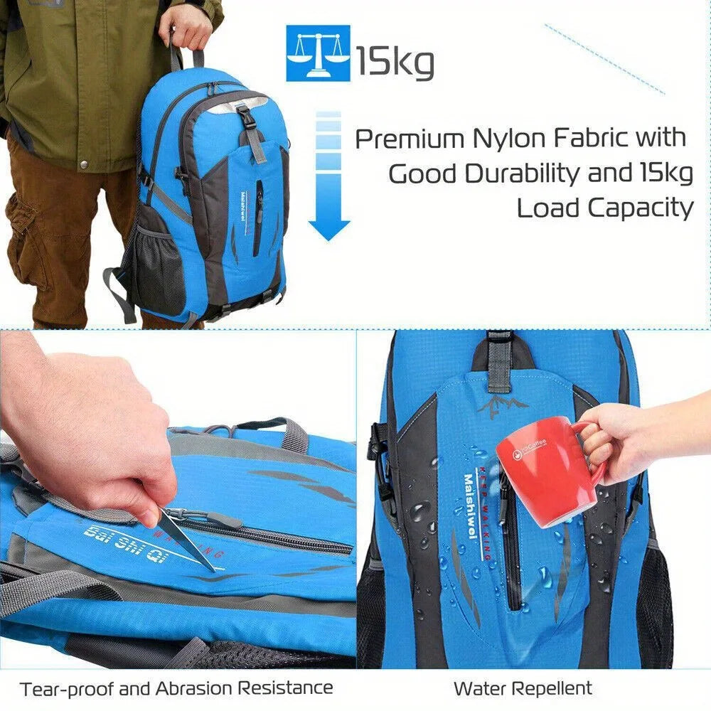 TrailPro Waterproof Hiking Backpack