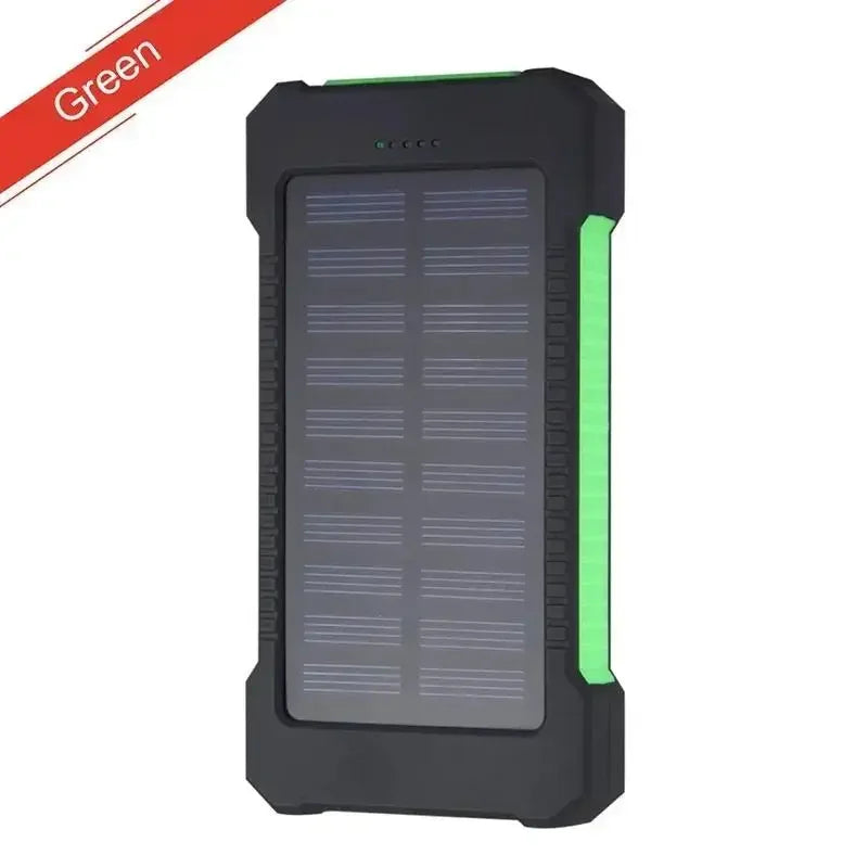 Solar Waterproof External Battery Powerbank 20000 mah