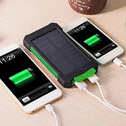 Solar Waterproof External Battery Powerbank 20000 mah