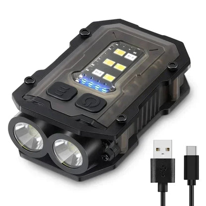 Mini Tactical Flashlight – 1500LM USB Rechargeable