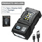 Mini Tactical Flashlight – 1500LM USB Rechargeable