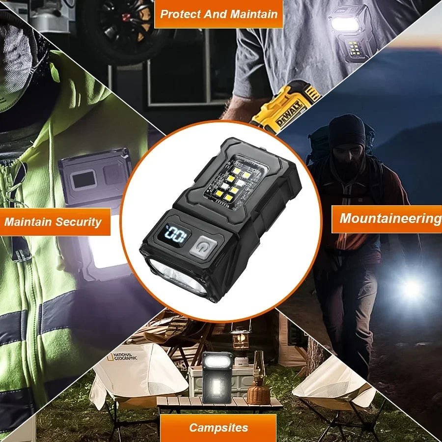 Mini Tactical Flashlight – 1500LM USB Rechargeable