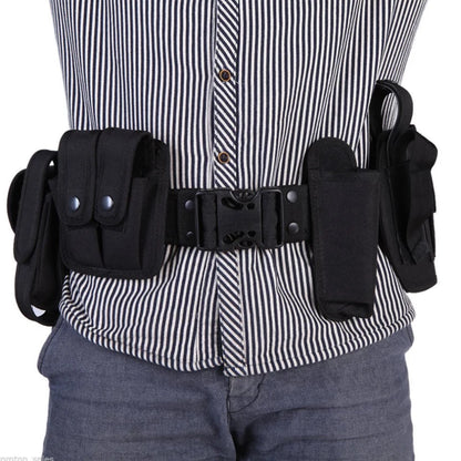 Tactical 10-in-1 Survival Belt Set – Holster & Tools for Any Mission