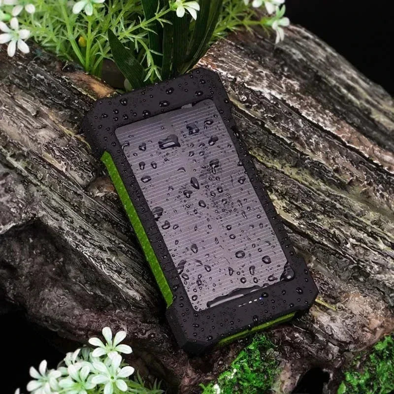 Solar Waterproof External Battery Powerbank 20000 mah