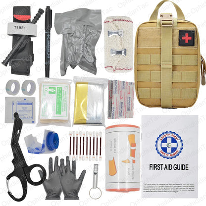 17-in-1 Tactical First Aid Kit