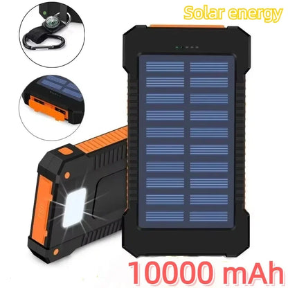 Solar Waterproof External Battery Powerbank 20000 mah