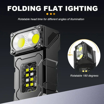 Mini Tactical Flashlight – 1500LM USB Rechargeable